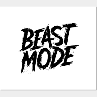 Beast mode Posters and Art